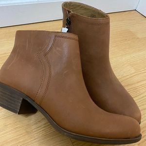 Lucky Brand Balexa Leather Ankle Booties